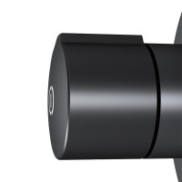 Смеситель Am.Pm X-Joy F85A65722 для душа, TouchReel, встраиваемый, черный матовый