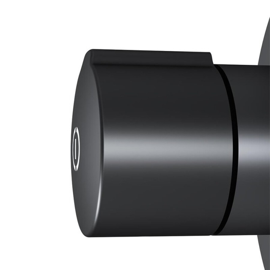 Смеситель Am.Pm X-Joy F85A65722 для душа, TouchReel, встраиваемый, черный матовый