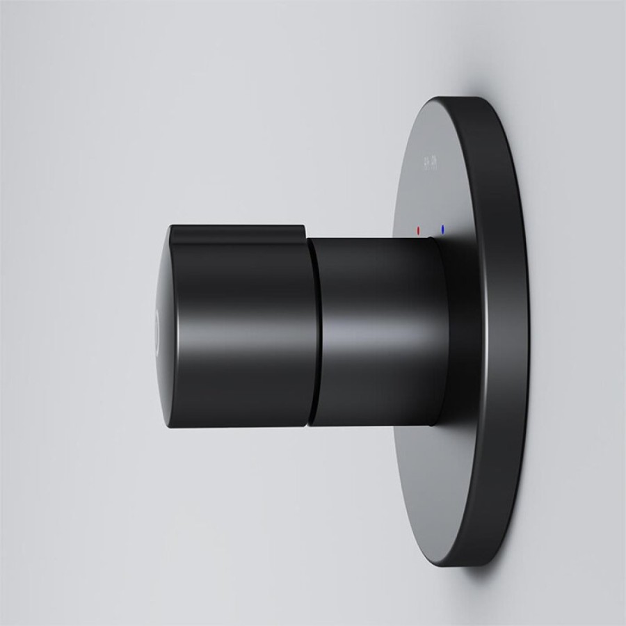 Смеситель Am.Pm X-Joy F85A65722 для душа, TouchReel, встраиваемый, черный матовый