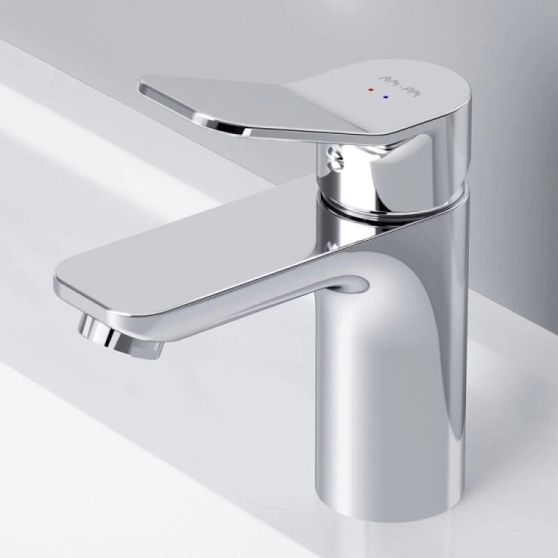 Смеситель AM.PM X-Joy F85A82100 для раковины, с донным клапаном, хром