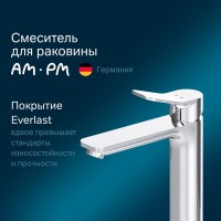 Смеситель Am.Pm X-Joy F85A92000 для раковины, высокий, хром
