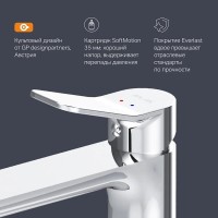 Смеситель Am.Pm X-Joy F85A92000 для раковины, высокий, хром