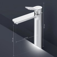 Смеситель Am.Pm X-Joy F85A92000 для раковины, высокий, хром