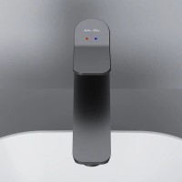 Смеситель Am.Pm X-Joy F85A92022 для раковины, высокий, черный матовый