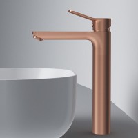 Смеситель Am.Pm X-Joy F85A92044 для раковины, высокий, розовое золото