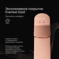 Смеситель Am.Pm X-Joy F85A92044 для раковины, высокий, розовое золото