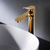 Смеситель Am.Pm X-Joy F85A92099 для раковины, высокий, золото