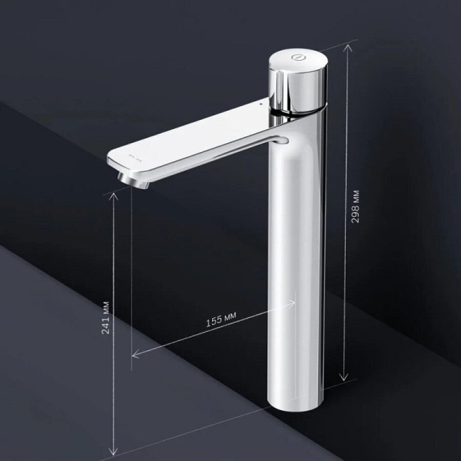 Смеситель Am.Pm X-Joy F85A92500 для раковины, TouchReel, хром