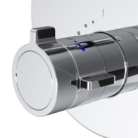 Смеситель Am.Pm X-Joy F85A95600 для ванны и душа, на 3 потребителя, с внутренней частью, термостатический, хром
