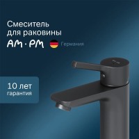 Смеситель AM.PM X-Joy S F85B02122 для раковины, черный