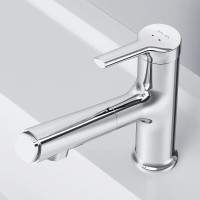 Смеситель Am.Pm X-Joy F85B02900 для раковины, с вытяжным изливом, цвет хром