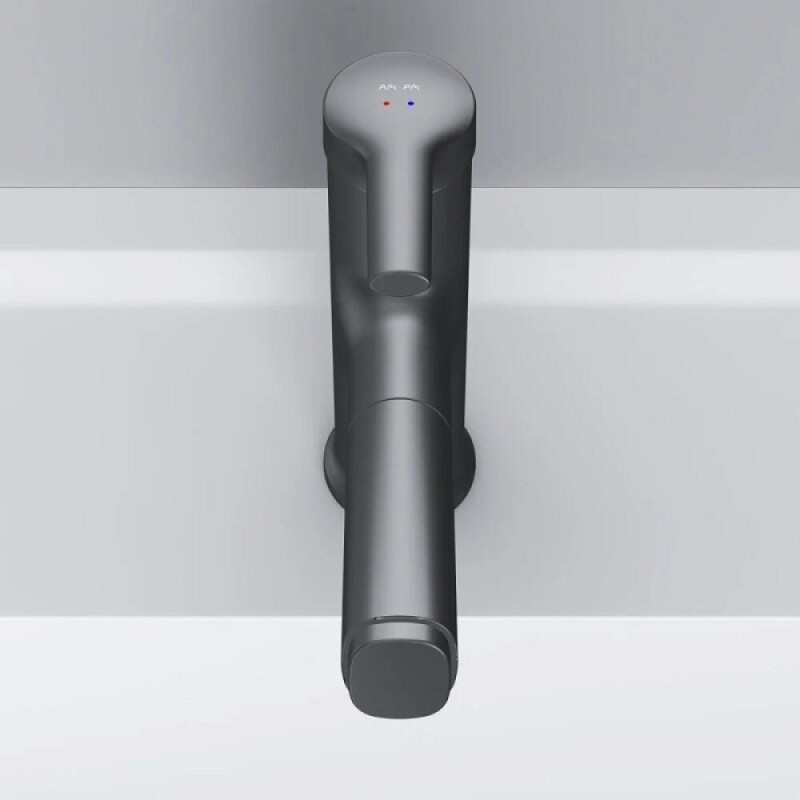 Смеситель Am.Pm X-Joy F85B02922 для раковины, с вытяжным изливом, цвет черный матовый