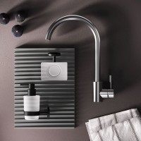 Смеситель для кухонной мойки AM.PM X-Joy S F85B07111, сатин