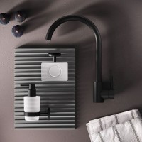 Смеситель для кухонной мойки AM.PM X-Joy S F85B07122, черный