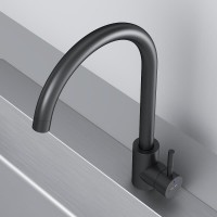 Смеситель для кухонной мойки AM.PM X-Joy S F85B07122, черный