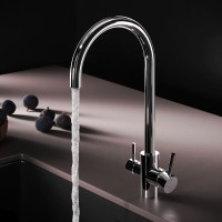 Смеситель для кухонной мойки AM.PM X-Joy S F85B07700, с подключением к фильтру, хром