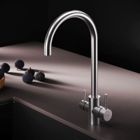 Смеситель для кухонной мойки AM.PM X-Joy S F85B07711, с подключением к фильтру, сатин