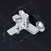 Смеситель AM.PM X-Joy S F85B10000 для ванны и душа, хром