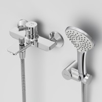 Смеситель Am.Pm X-Joy S F85B15000, с душевым гарнитуром, хром