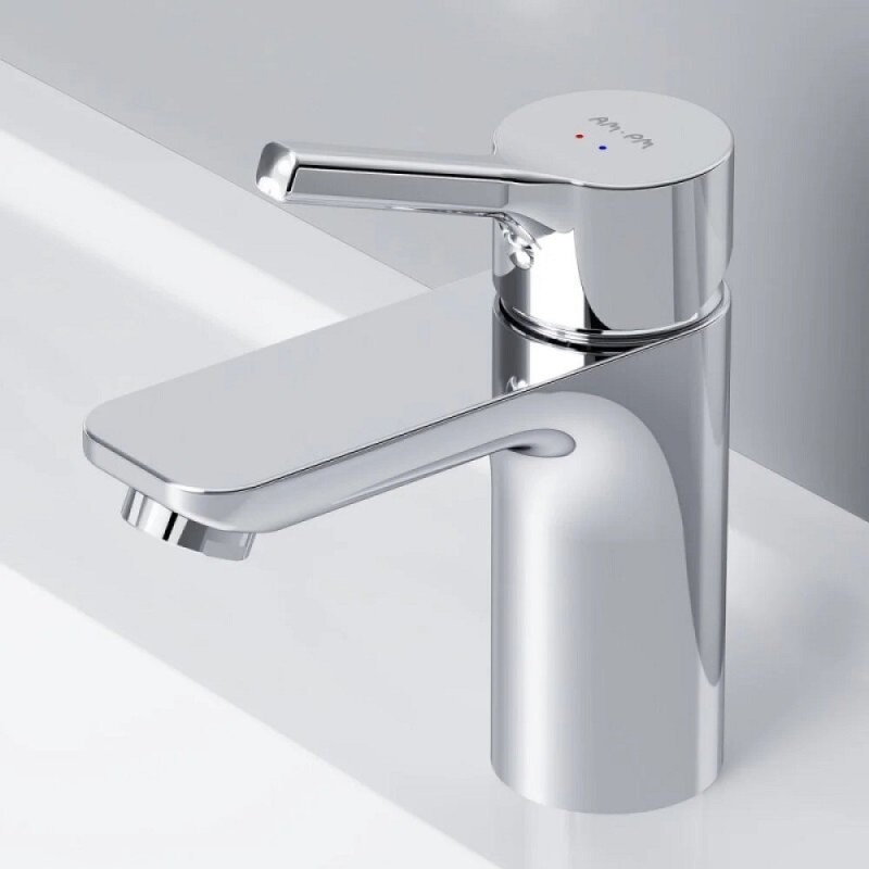 Смеситель AM.PM X-Joy S F85B82100 для раковины, с донным клапаном, хром