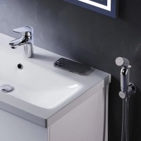 Смеситель Am.Pm Sunny F85C03000 для раковины с гигиеническим душем, хром