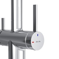 Смеситель Am.Pm Func F8F05700, для кухонной мойки, с каналом питьевой воды, хром