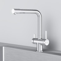 Смеситель Am.Pm Func F8F05700, для кухонной мойки, с каналом питьевой воды, хром
