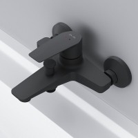 Смеситель Am.Pm Gem F90A10022 для ванны и душа, черный