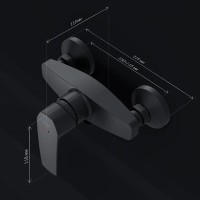 Смеситель Am.Pm Gem F90A20022 для душа, черный