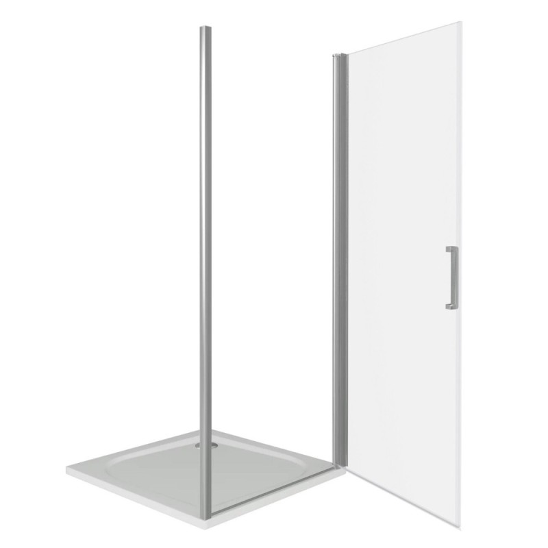 Душевая дверь Good Door Fantasy DR-80-С-CH, 80 х 185 см, стекло прозрачное, профиль хром, ФА00032