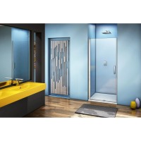 Душевая дверь Good Door Fantasy DR-80-С-CH, 80 х 185 см, стекло прозрачное, профиль хром, ФА00032