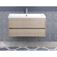 Тумба под раковину Art&Max Family-1000-2C-SO-PB, 100 x 48 x 55 см подвесная, бежевый (Pino Bianco)