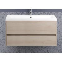 Тумба под раковину Art&Max Family-1000-2C-SO-PB, 100 x 48 x 55 см подвесная, бежевый (Pino Bianco)