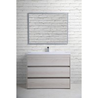 Тумба под раковину Art&Max Family-1000-3C-PIA-PB, 100 x 47 x 84.5 см напольная, бежевый (Pino Bianco)