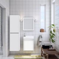 Пенал Art&Max Family 40 см подвесной, белый глянцевый, Family-1500-2A-SO-BL