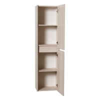 Пенал Art&Max Family 40 см подвесной, белый глянцевый, Family-1500-2A-SO-BL