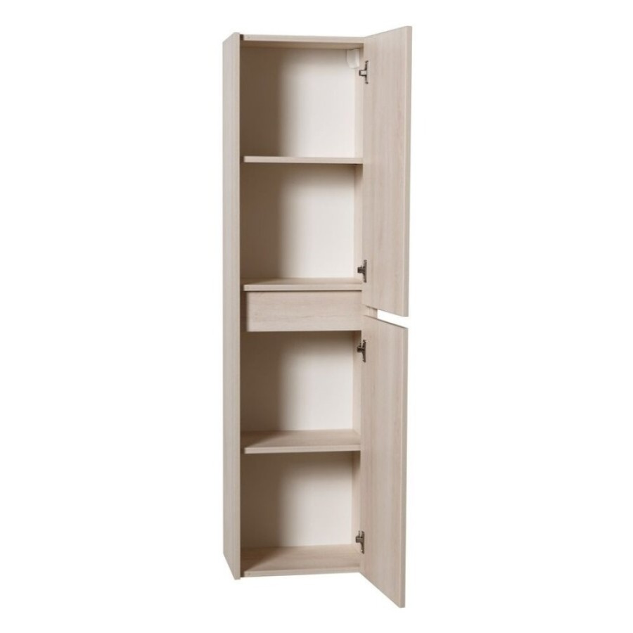 Пенал Art&Max Family 40 см подвесной, белый глянцевый, Family-1500-2A-SO-BL