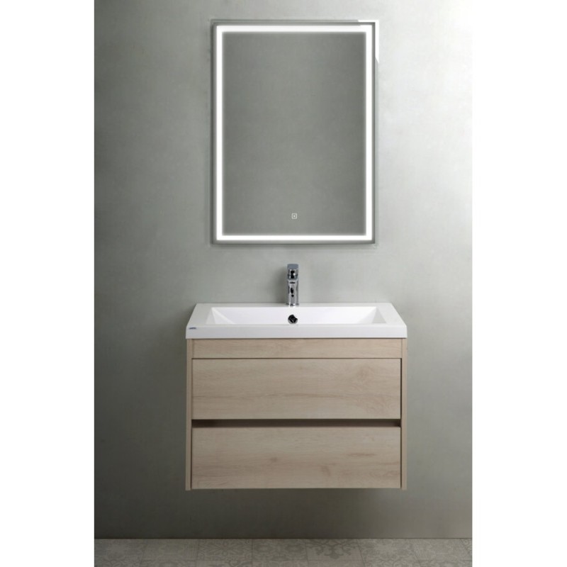 Тумба под раковину Art&Max Family-580-2C-SO-PB, 58 x 48 x 55 см подвесная, бежевый (Pino Bianco)