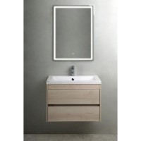 Тумба под раковину Art&Max Family-750-2C-SO-PB, 75 x 48 x 55 см подвесная, бежевый (Pino Bianco)