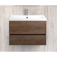 Тумба под раковину Art&Max Family-900-2C-SO-PS, 90 x 48 x 55 см подвесная, коричневый (Pino Siberia)
