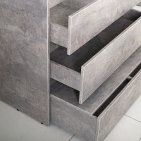 Тумба под раковину Art&Max Family-900-3C-PIA-CV, 90 x 47 x 84.5 см напольная, серый (Cemento Veneto)