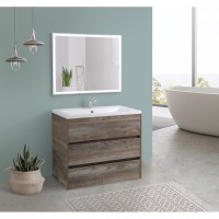 Тумба под раковину Art&Max Family-900-3C-PIA-PE, 90 x 47 x 84.5 см напольная, бежево-серый (Pino Esotica)