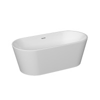 Ванна акриловая Sancos 170 х 80 см, овальная, белый, FB01
