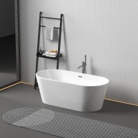 Ванна акриловая Sancos 170 х 80 см, овальная, белый, FB01