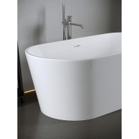 Ванна акриловая Sancos 170 х 80 см, овальная, белый, FB01