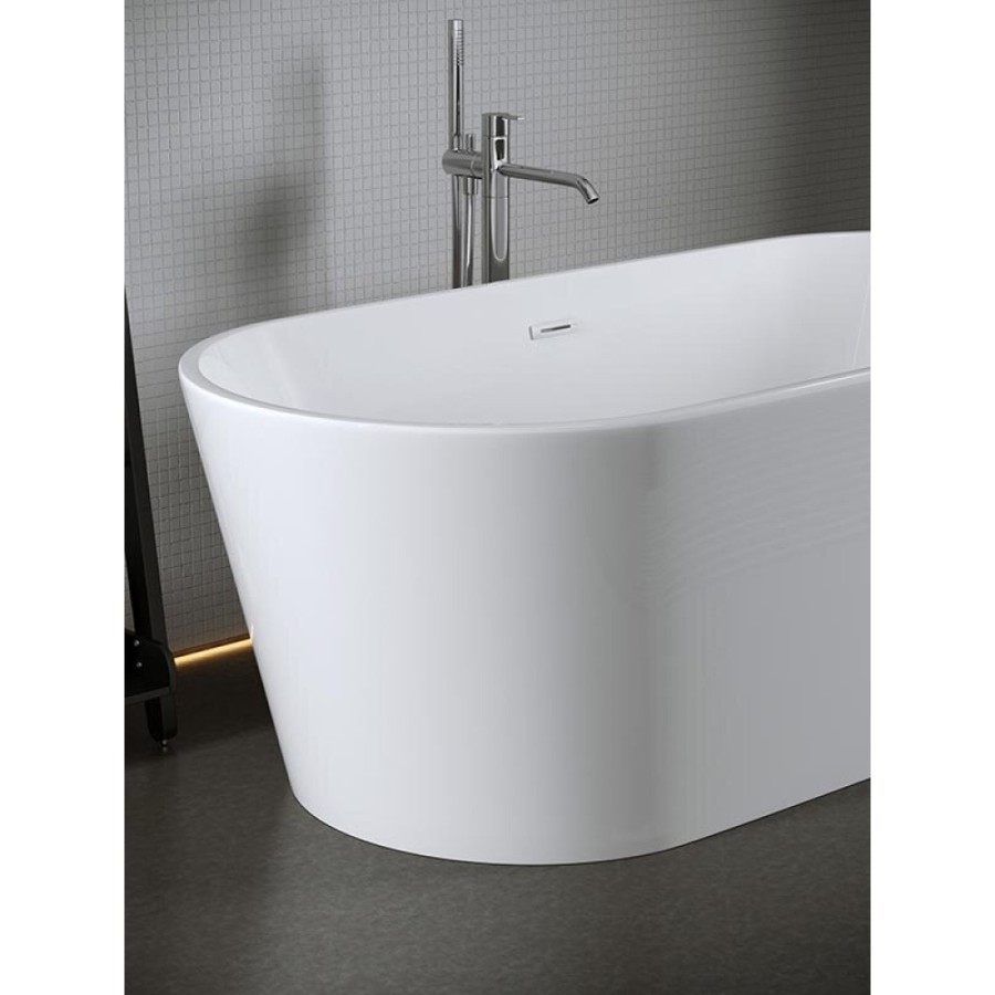 Ванна акриловая Sancos 170 х 80 см, овальная, белый, FB01