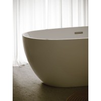 Ванна акриловая Sancos 170 х 80 см, овальная, белый, FB02