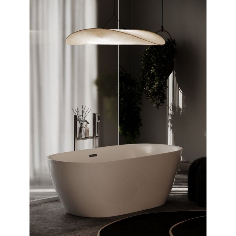 Ванна акриловая Sancos 170 х 80 см, овальная, белый, FB03