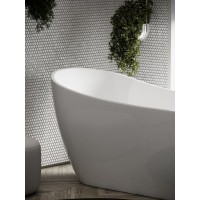 Ванна акриловая Sancos 170 х 72 см, овальная, белый, FB06