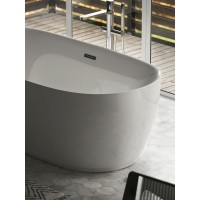 Ванна акриловая Sancos 170 х 84 см, овальная, белый, FB07